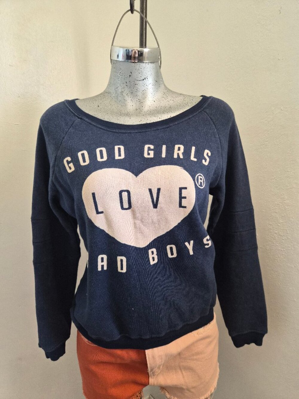 Zoe Karssen Good Girls Love Bad Boys Sweatshirt